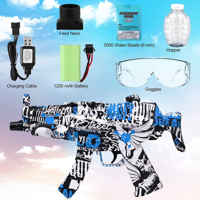 Electric Continuous Fire Mini Soft Bullet Toy Gun